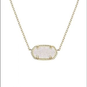 Kendra Scott Elisa  Necklace: Iridescent Drusy
